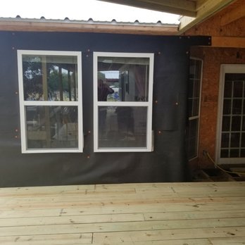 Task Force Construction - new deck and new windows installed after fire. - General Contractors Near Me - McKinney, Texas