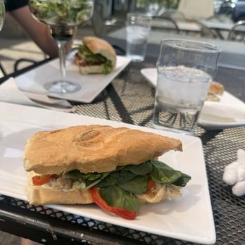 Lavender 'n Cream - Grilled chicken sandwich (Also comes with salad on the side) - Desserts Near Me - Redwood City, California Lavender 'n Cream - Grilled chicken sandwich (Also comes with salad on the side) - Desserts Near Me - Redwood City, California