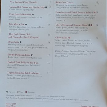 Heirloom Restaurant - New American Near Me - Chautauqua, New York