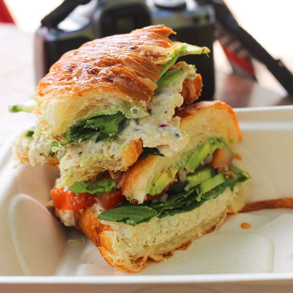 Crown Point Coffee - TOTALLY TUNA SAMMICH ON CROISSANT - Coffee & Tea Near Me - San Diego, California
