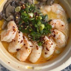 Rust Belt - Miso ramen with shrimp! Delicious and so filling! Will definitely be back!