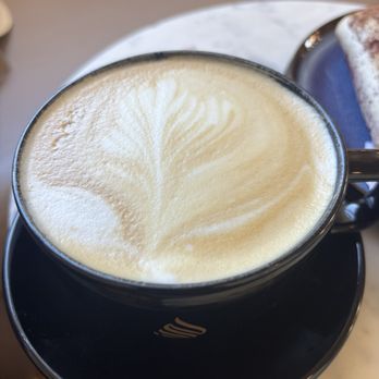 Haraz Coffee House - Saffron Latte - Desserts Near Me - Fremont, California Haraz Coffee House - Saffron Latte - Desserts Near Me - Fremont, California