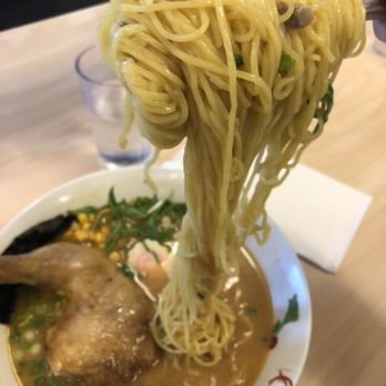 Bantam King - Spicy miso ramen with chicken thigh and drumstick - Ramen Near Me - Washington, DC, District of Columbia Bantam King - Spicy miso ramen with chicken thigh and drumstick - Ramen Near Me - Washington, DC, District of Columbia