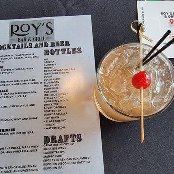 Roy's Bar and Grill - Yummy cocktail! - Bars Near Me - Carson City, Nevada Roy's Bar and Grill - Yummy cocktail! - Bars Near Me - Carson City, Nevada