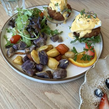 Taste & Glory - Crab cake Benedict - Breakfast & Brunch Near Me - San Mateo, California Taste & Glory - Crab cake Benedict - Breakfast & Brunch Near Me - San Mateo, California