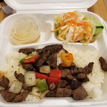 Pho Oxnard - dried out beef on rice - Vietnamese Near Me - Oxnard, California