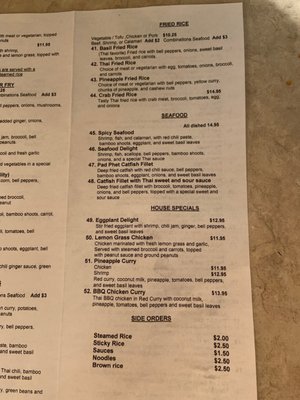 Menu photo 4 Thai Delight Bistro Wilsonville, OR