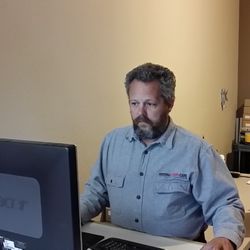 Redding Compucare - Jeff Fixing Computer