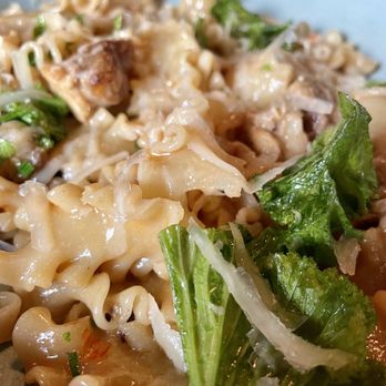 Decade Restaurant - a plate of pasta and vegetables - Bars Near Me - Louisville, Kentucky