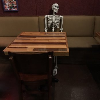 Grandview Theater & Drafthouse - a skeleton sitting at a table - Cinema Near Me - Grandview Heights, Ohio Grandview Theater & Drafthouse - a skeleton sitting at a table - Cinema Near Me - Grandview Heights, Ohio