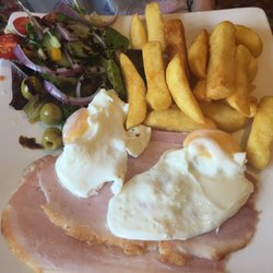 Fox & Hounds - Ham & eggs
