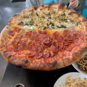 Tivoli - Half sausage, half pepperoni - Pizza Near Me - Seattle, Washington