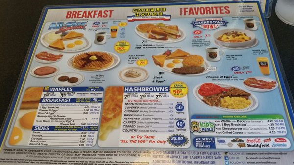 Menu photo 2 Waffle House Blue Springs, MO Menu photo 2 Waffle House Blue Springs, MO