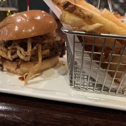 The Auld Shebeen - BBQ Short Rib Sandwich