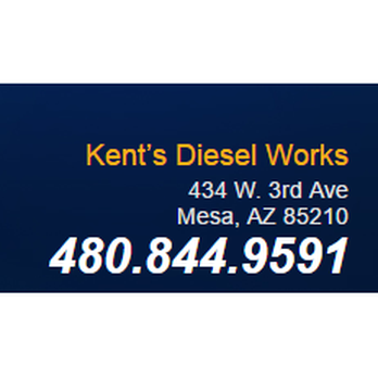 Kent's Diesel Works - Auto Repair Near Me - Mesa, Arizona Kent's Diesel Works - Auto Repair Near Me - Mesa, Arizona