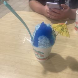Bahama Buck's - Cumming - Tropical Blue Coconut Shaved Ice