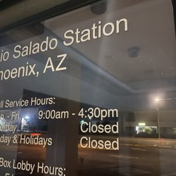 USPS - Hours are M-F 9-4:30