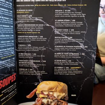 Notre Boeuf De Grace - Burgers Near Me - Laval, Quebec