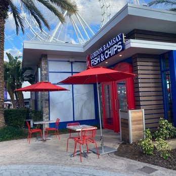 Gordon Ramsay Fish & Chips - Outside restaurant - Fish & Chips Near Me - Orlando, Florida Gordon Ramsay Fish & Chips - Outside restaurant - Fish & Chips Near Me - Orlando, Florida