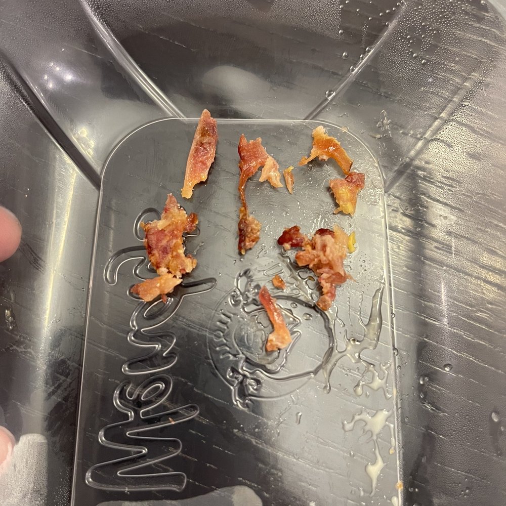 Bone in bacon Bone in bacon