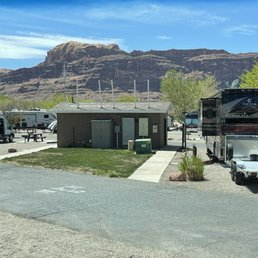 Outside our RV front window! Outside our RV front window!