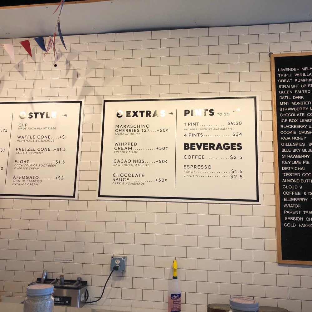 Mayday Ice Cream - Menu - Ice Cream & Frozen Yogurt Near Me - Jacksonville, Florida Mayday Ice Cream - Menu - Ice Cream & Frozen Yogurt Near Me - Jacksonville, Florida