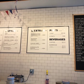 Mayday Ice Cream - Menu - Ice Cream & Frozen Yogurt Near Me - Jacksonville, Florida