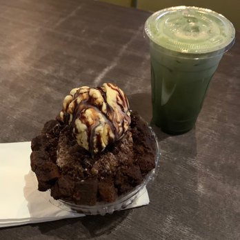 SnowBean - Brownie Bomb Shaved Ice, Ice Matcha Latte - Coffee & Tea Near Me - Orlando, Florida SnowBean - Brownie Bomb Shaved Ice, Ice Matcha Latte - Coffee & Tea Near Me - Orlando, Florida