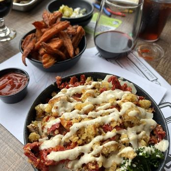 Third Nature Brewing Company - Kale Salad and Sweet Potato Fries - Brewpubs Near Me - Rockford, Michigan Third Nature Brewing Company - Kale Salad and Sweet Potato Fries - Brewpubs Near Me - Rockford, Michigan