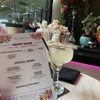 Alma Rosa - AMAZING HAPPY HOUR!!...until 8pm - Mexican Near Me - Miami, Florida