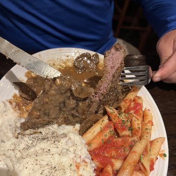 Carrabba's Italian Grill - Oh look. This was supposed to be medium rare. Looks well done - Italian Near Me - Palm Bay, Florida Carrabba's Italian Grill - Oh look. This was supposed to be medium rare. Looks well done - Italian Near Me - Palm Bay, Florida
