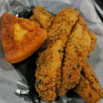 Cornbread - Fried Catfish and cornbread - Soul Food Near Me - Maplewood, New Jersey