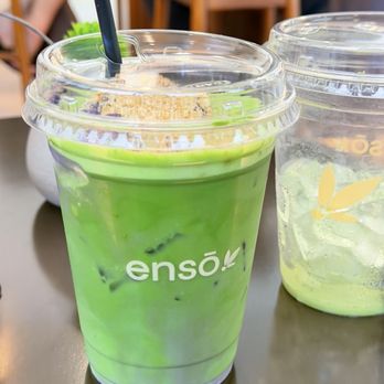 ensō Matcha - ube banana pudding matcha - Pop-up Shops Near Me - Houston, Texas