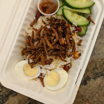 Kopitiam - Classic dish of Nasi Lemak!!! - Malaysian Near Me - New York, New York Kopitiam - Classic dish of Nasi Lemak!!! - Malaysian Near Me - New York, New York
