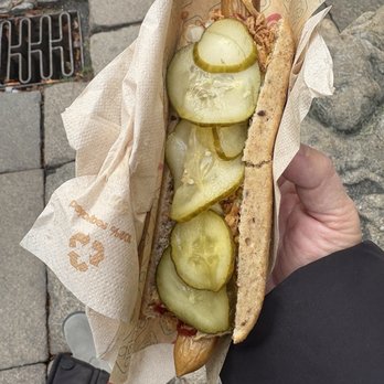 København - City - Polse: The Copenhagen hot dog - Copenhagen, 84 København - City - Polse: The Copenhagen hot dog - Copenhagen, 84