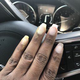 How nails looked after leaving salon How nails looked after leaving salon
