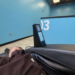 Crunch Fitness - Farmington Hills - Massage chairs, lots of natural light