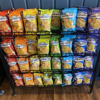 Spring Street Deli - Individual bags of chips from Deep River, variety of flavors - Delis Near Me - Friday Harbor, Washington