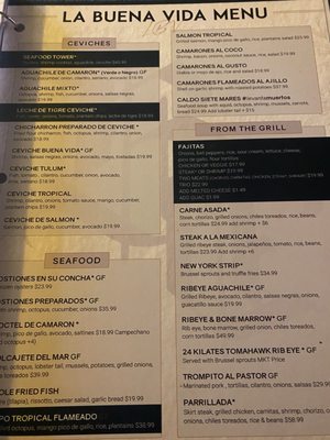 Menu photo 2 La Buena Vida - Durham Durham, NC Menu photo 2 La Buena Vida - Durham Durham, NC