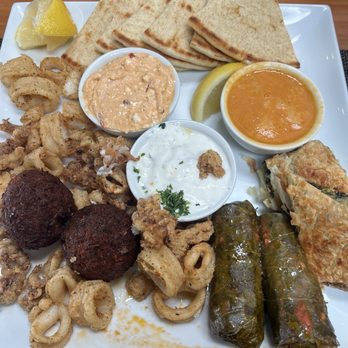 Georges Greek On Second - Appetizer Combo Appetizer - Greek Near Me - Long Beach, California
