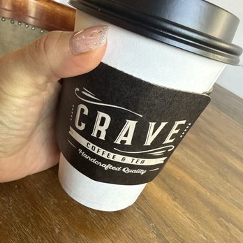 Crave Coffee & Tea - Dark roast with heavy cream - Coffee & Tea Near Me - Riverside, California Crave Coffee & Tea - Dark roast with heavy cream - Coffee & Tea Near Me - Riverside, California