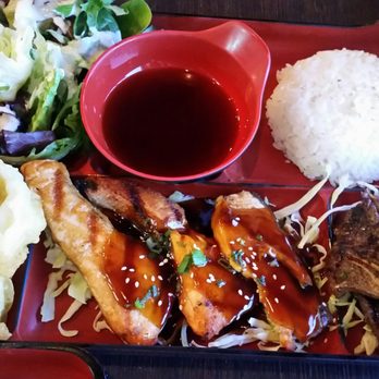 Hiroba Sushi - Salmon Teriyaki and BBQ Beef Short Ribs - Sushi Bars Near Me - Henderson, Nevada Hiroba Sushi - Salmon Teriyaki and BBQ Beef Short Ribs - Sushi Bars Near Me - Henderson, Nevada