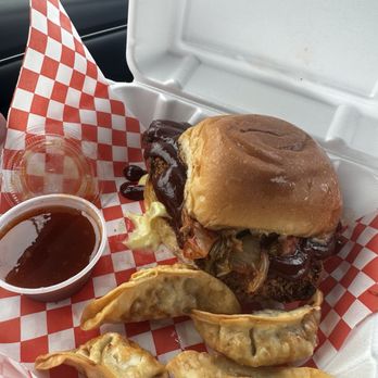 Krazy Katsu - K-Pop Sandwich and 5 Gyoza - Sandwiches Near Me - San Antonio, Texas Krazy Katsu - K-Pop Sandwich and 5 Gyoza - Sandwiches Near Me - San Antonio, Texas