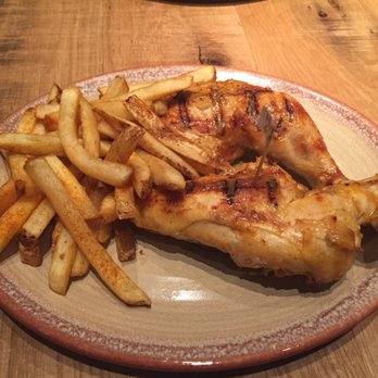 Nando's Peri-Peri - Nando's Classic - 1/2 Chicken and Chips (with mango lime flavoring) $12.75 - Chicken Shop Near Me - Chicago, Illinois