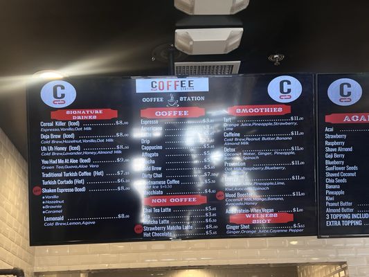 Menu photo 3 Coffee Station Long Beach, CA
