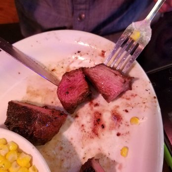Texas Roadhouse - This is the steak AFTER it was brought back and cooked more... - American Near Me - Layton, Utah