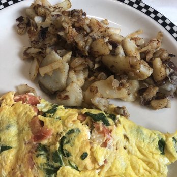 Fitzpatrick's Deli & Steakhouse - Omelette with 3 fillings and potatoes - Steakhouses Near Me - Somers Point, New Jersey Fitzpatrick's Deli & Steakhouse - Omelette with 3 fillings and potatoes - Steakhouses Near Me - Somers Point, New Jersey