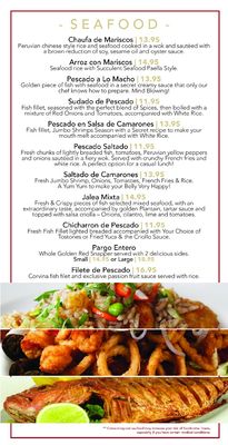 Menu photo 2 Peruvian Fusion Cuisine Miami, FL Menu photo 2 Peruvian Fusion Cuisine Miami, FL