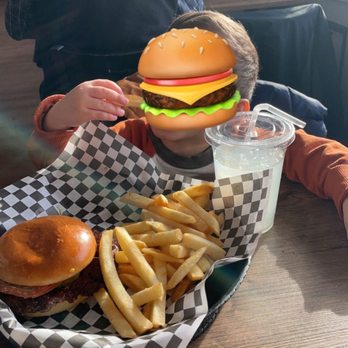 IceBurg - My Son enjoying his plain Jane - Burgers Near Me - Dearborn, Michigan IceBurg - My Son enjoying his plain Jane - Burgers Near Me - Dearborn, Michigan