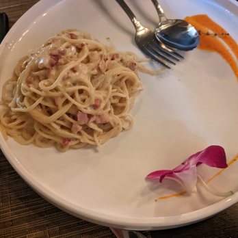 Trattoria 360 - Tagliolini carbonara - Italian Near Me - Campbell, California Trattoria 360 - Tagliolini carbonara - Italian Near Me - Campbell, California